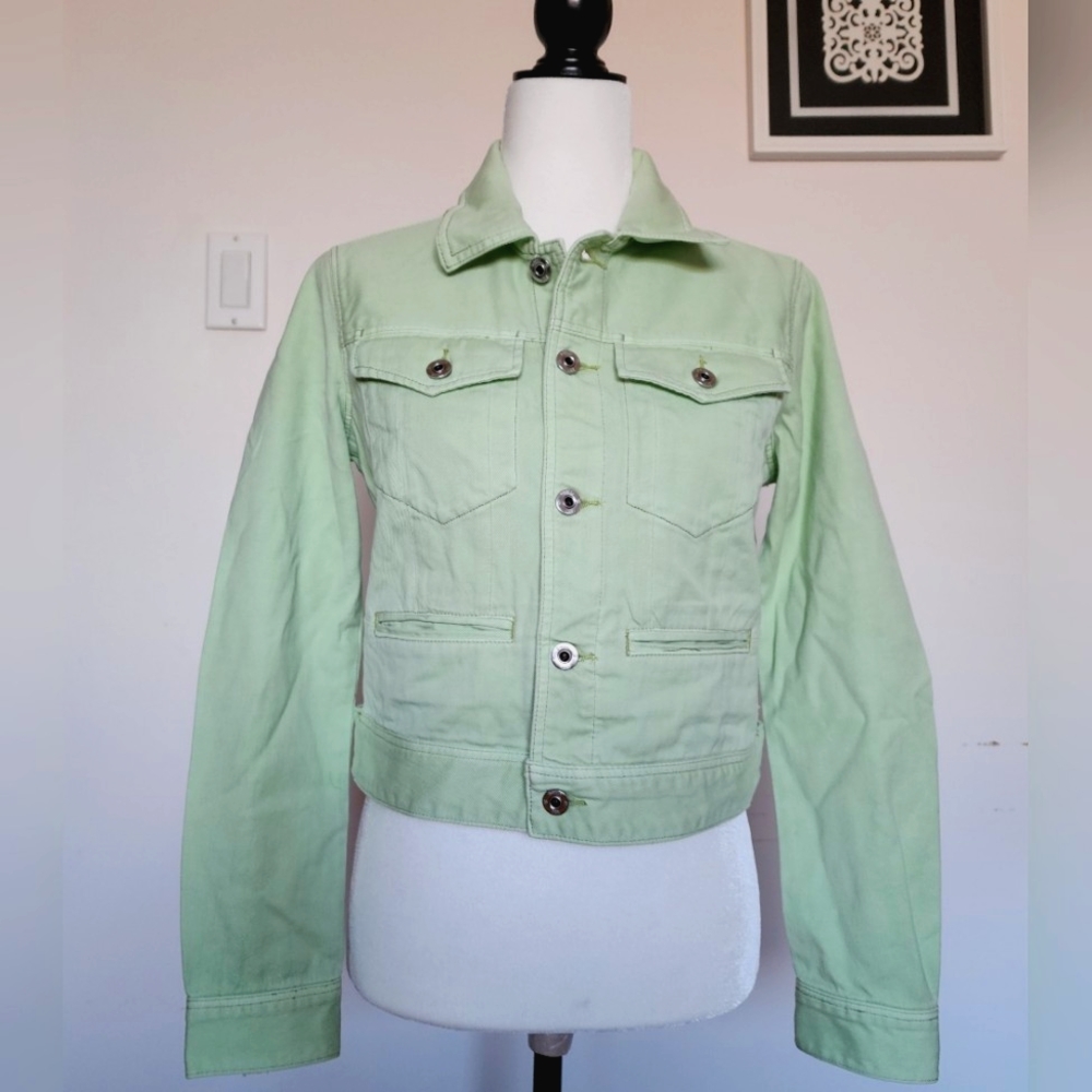 G-Star Pistache D-Staq Kana Denim Jacket